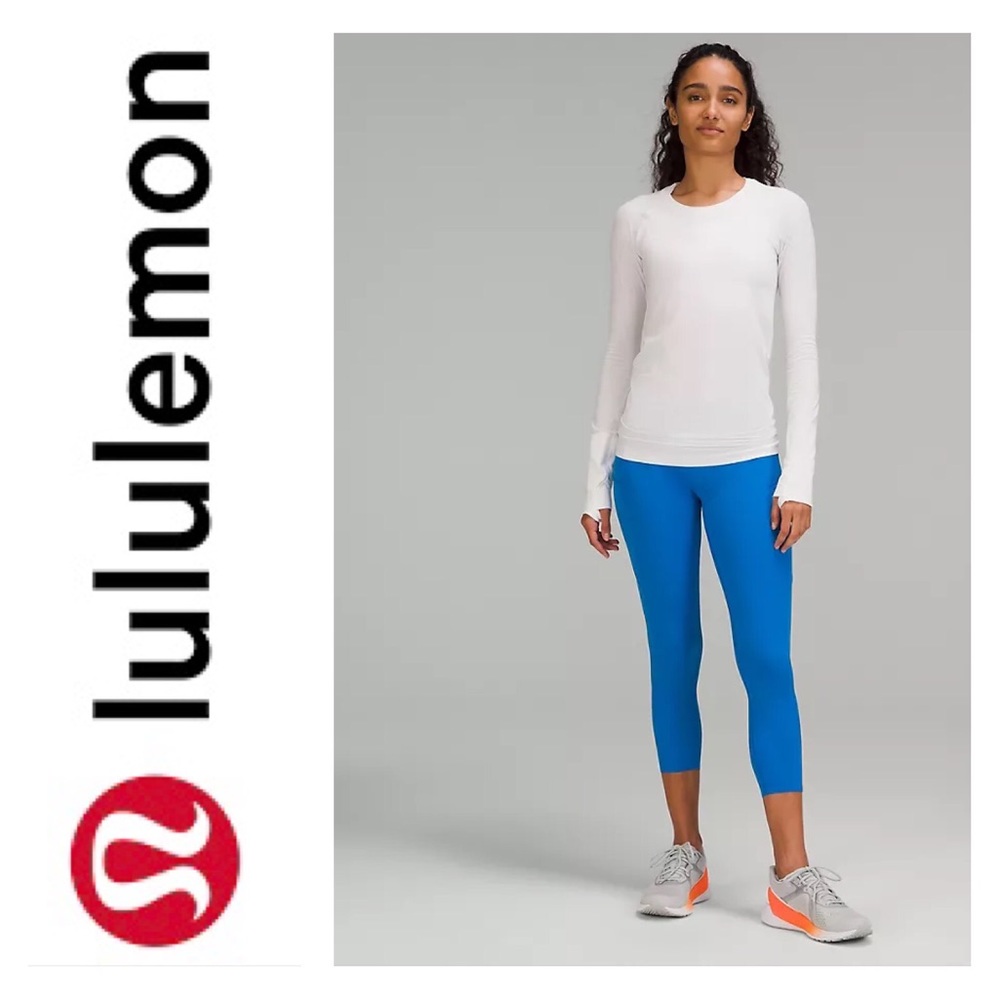 NWT Lululemon Base Pace HR Crop 23”